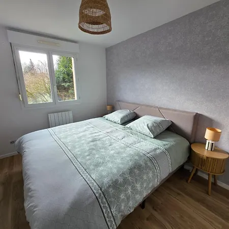 1 Lit King Size Centre Parking Privé *