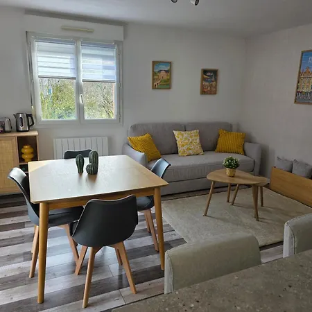 Appartement 1 Lit King Size Centre Parking Privé