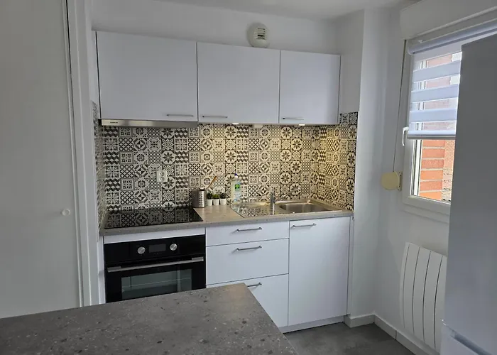 Appartement 1 Lit King Size Centre Parking Privé