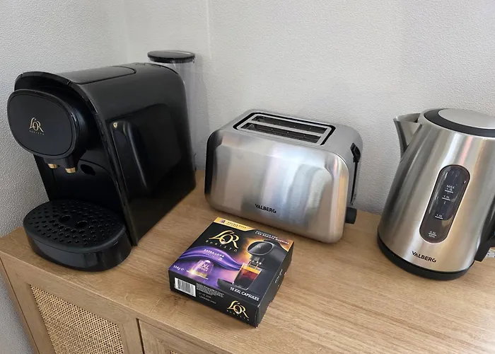 1 Lit King Size Centre Parking Privé Appartement