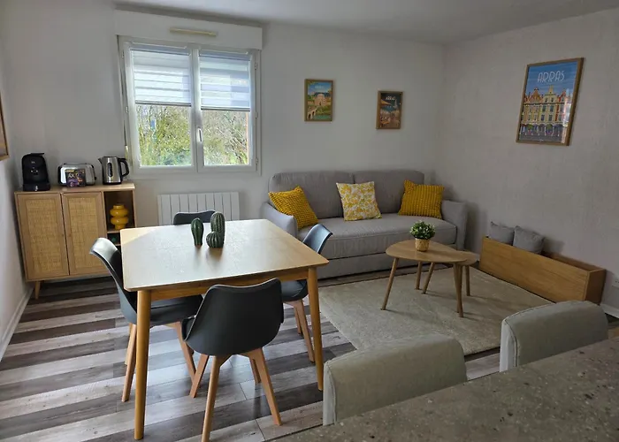 Appartement 1 Lit King Size Centre Parking Privé